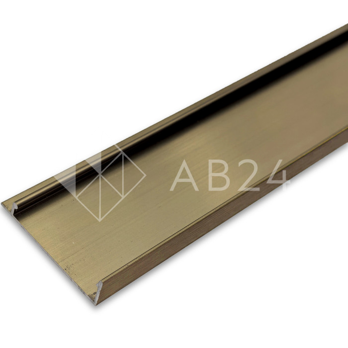 Крышка FKP-442.3 для профиля зажимного FKP-443, алюминий/бронза