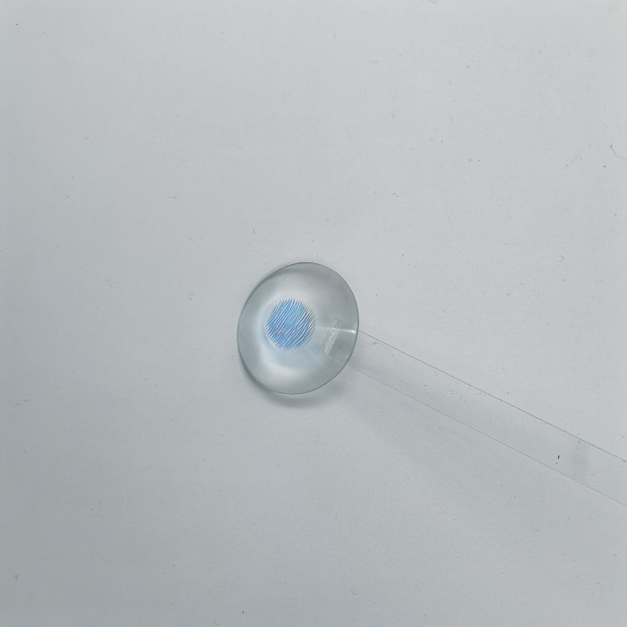 Бевелс AV302 дихроичный круг, 37 мм, синяя шиншилла