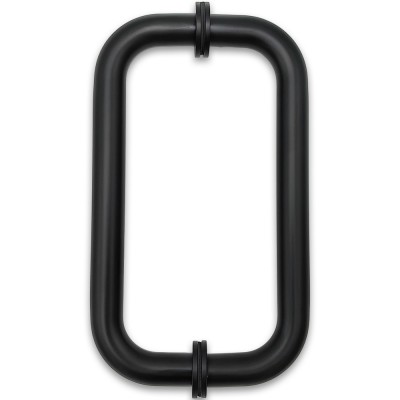 Ручка полотенцесушитель FDR-79, 19х200х1.0 мм, нержавейка/черный