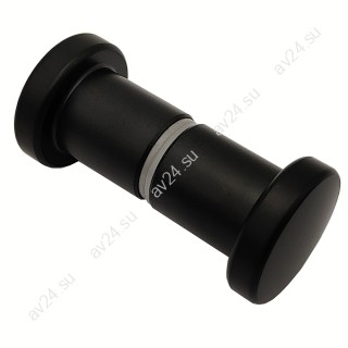 Ручка кноб FDR-42, алюминий/черный