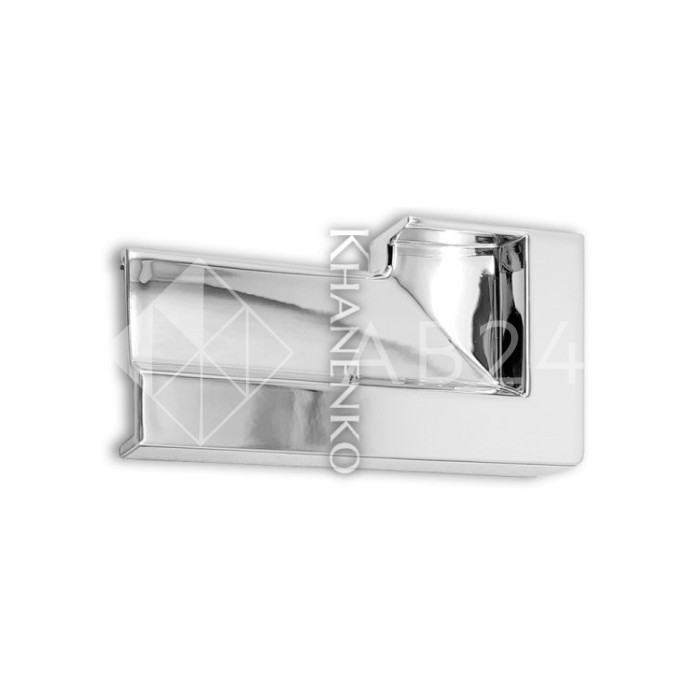 Заглушка торцевая FDPA-430R Правая для порога, ПВХ/хром