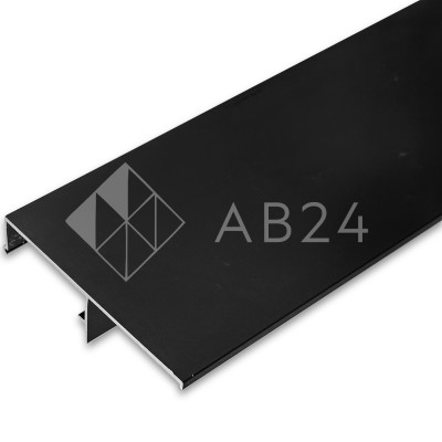 Крышка трека для раздвижной системы FDS-17 длина 6 м Черный FDS-172.6 AL/BL