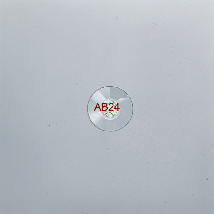 Бевелс AV302 дихроичный круг, 37 мм красный мороз