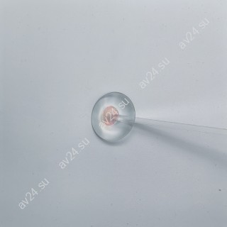 Бевелс AV302 дихроичный круг, 37 мм красный мороз