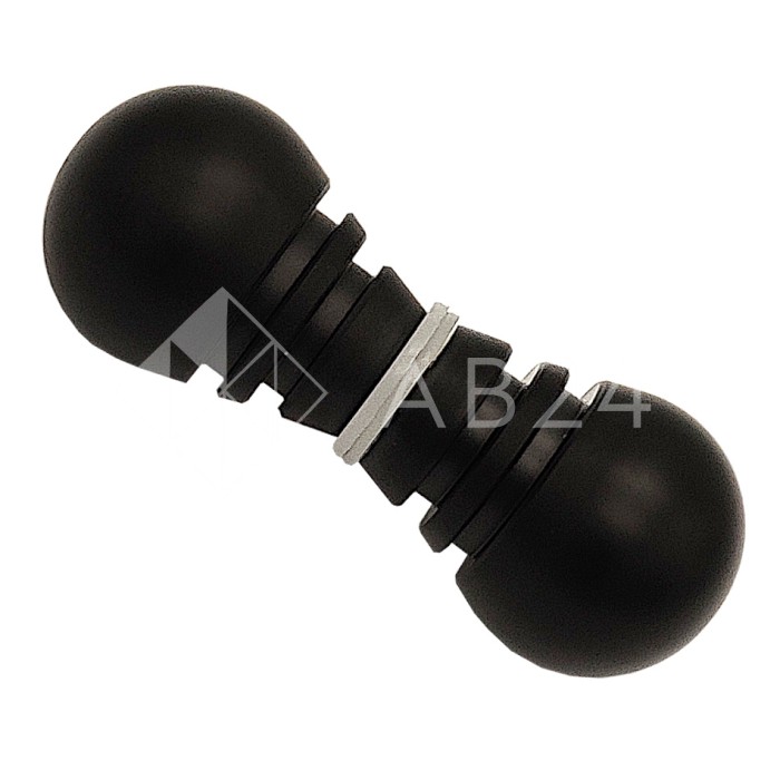 Ручка кноб FDR-49, нержавейка/черный