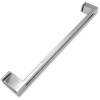 Ручка скоба FDR-93, 30х10х400х1.0 мм, нержавейка/полированный