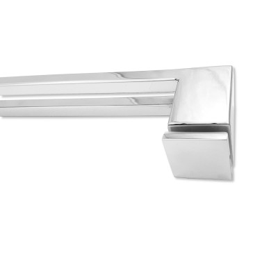 Ручка скоба FDR-93, 30х10х400х1.0 мм, нержавейка/полированный