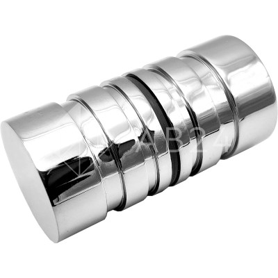 Ручка кноб FDR-43, алюминий/хром