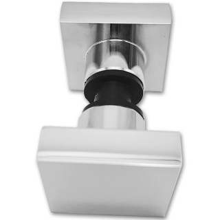 Ручка кноб FDR-30 квадратная, алюминий/хром