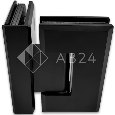 Петля FDP-23-DEF с дефектом Бета β стекло-стекло 90°, латунь/черный