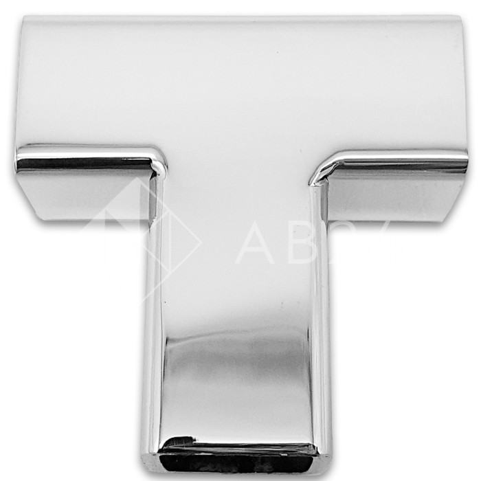 Соединитель FDC-63 трубы 15х15 Т-образный, нержавейка/полированный