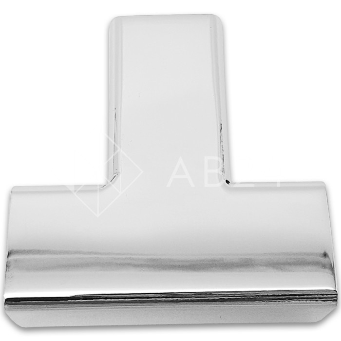 Соединитель FDC-63 трубы 15х15 Т-образный, нержавейка/полированный