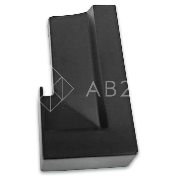 Заглушка торцевая FDPA-430L Левая для порога, ПВХ/черный