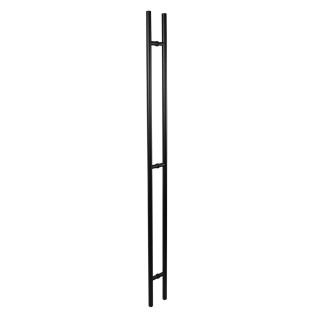 Ручка FKR-208 для стеклянной двери 32x800х800х2000х1 мм, нержавейка/черный