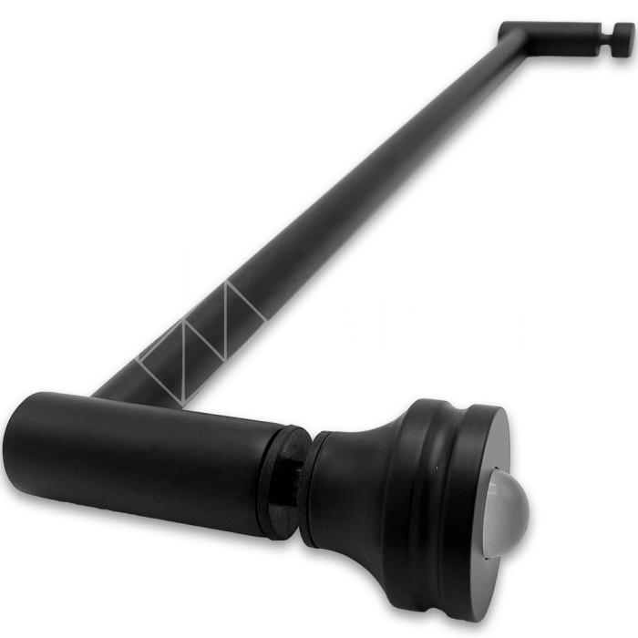 Ручка скоба FDR-99, 16х450х472х1.0 мм, нержавейка/черный