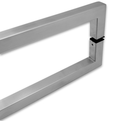Ручка скоба FDR-707, 19х19х650х1.0 мм, нержавейка/матовый