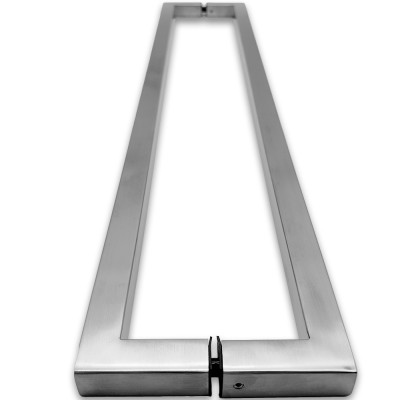 Ручка скоба FDR-707, 19х19х650х1.0 мм, нержавейка/матовый