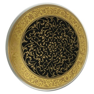 Декор стекла 100 мм D87 черный