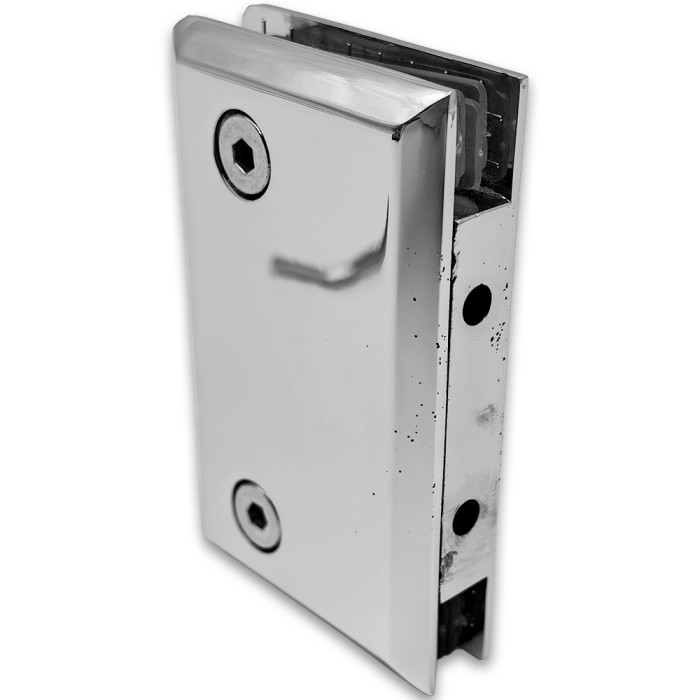 Коннектор Бета β FDK-20 стена-стекло 90°, цинк/хром