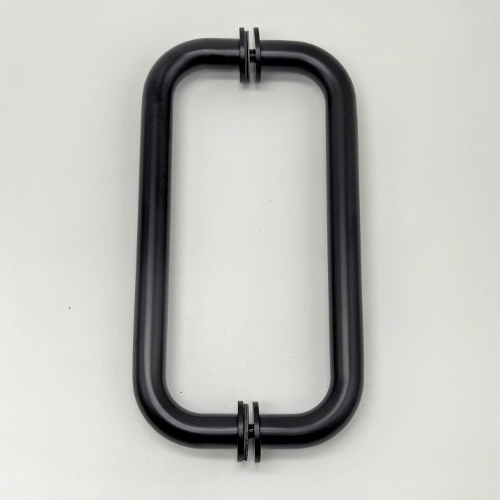 Ручка полотенцесушитель FDR-80, 19х220х1.0 мм, нержавейка/черный