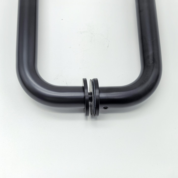 Ручка полотенцесушитель FDR-80, 19х220х1.0 мм, нержавейка/черный