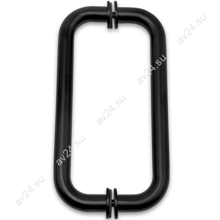 Ручка полотенцесушитель FDR-80, 19х220х1.0 мм, нержавейка/черный