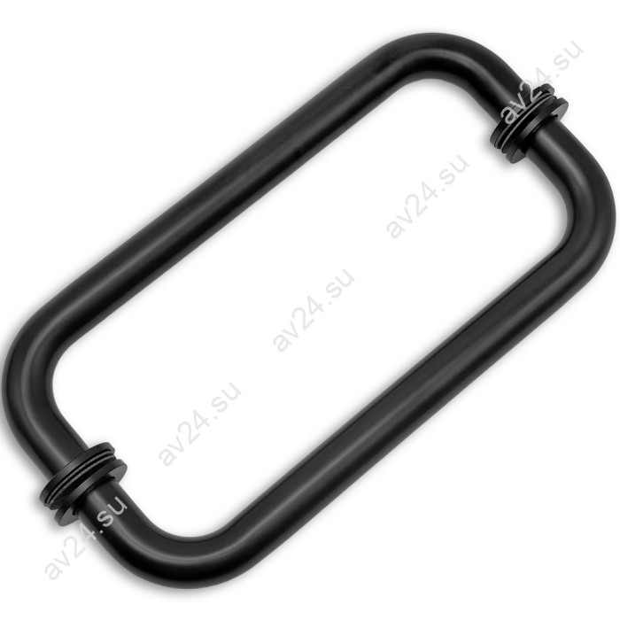 Ручка полотенцесушитель FDR-80, 19х220х1.0 мм, нержавейка/черный