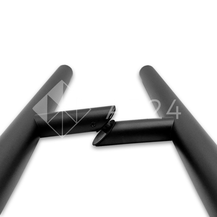 Ручка FKR-210 для стеклянной двери 32x1020х1500х1 мм, нержавейка/черный