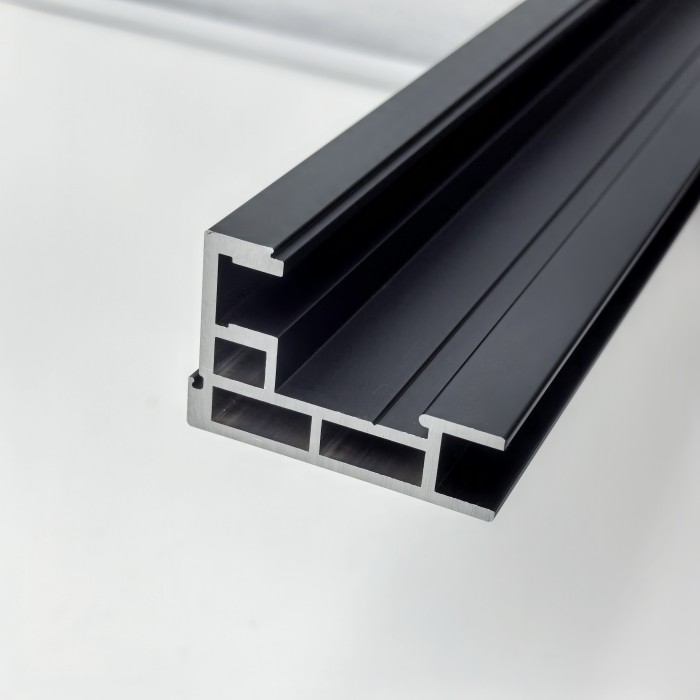 Раздвижная система FDS-113 с доводчиками, алюминий/черный