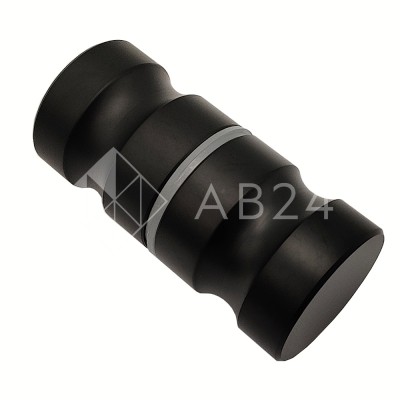 Ручка кноб FDR-46, нержавейка/черный