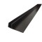 Уплотнитель ПРЕМИУМ F-образный черный 2.2 м, ус 16 мм. под стекло 6 мм FDPP-407.6