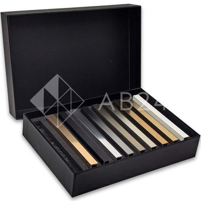 Образцы алюминиевого профиля (комплект 9 шт), FDPAA-003