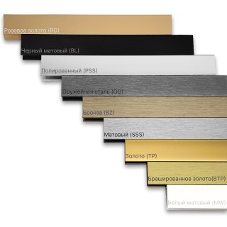 Образцы алюминиевого профиля (комплект 9 шт), FDPAA-003