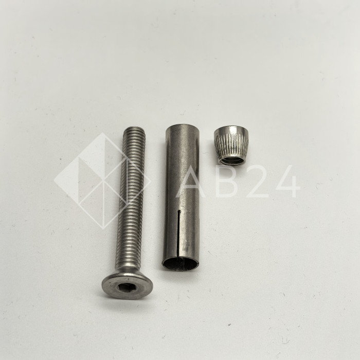 Анкер FKKA-01, М8х10х60, нержавеющая сталь