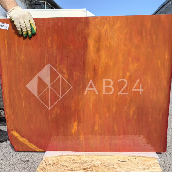 Стекло для фьюзинга AV 675-5SF четверть листа (39 х 48 см)