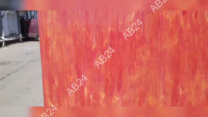 Стекло витражное AV 357-1S, целый лист - 78 х 96 cм.