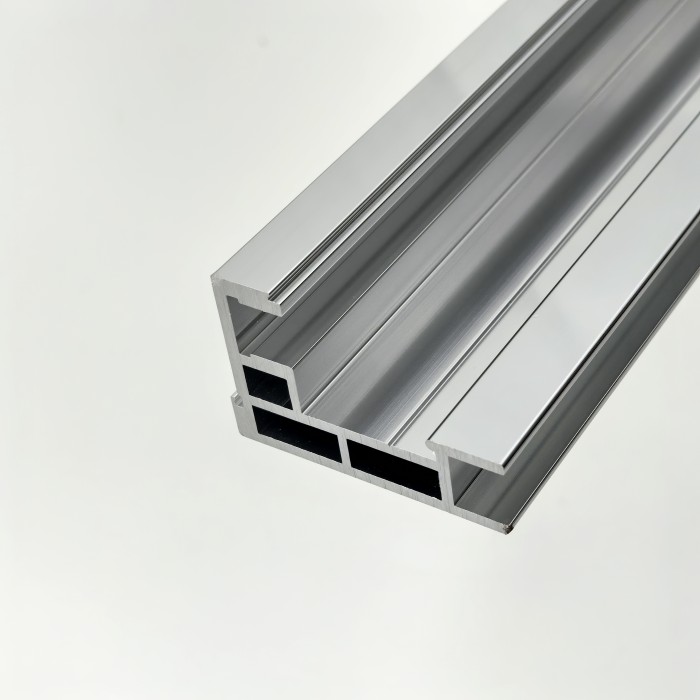 Раздвижная система FDS-113 с доводчиками, алюминий/полированный