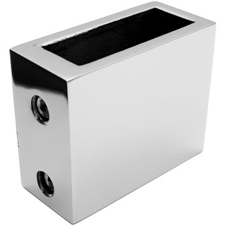 Крепление FDC-30 трубы 30х10 к стене, нержавейка/полированный