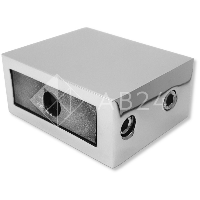 Крепление FDC-30 трубы 30х10 к стене, нержавейка/полированный