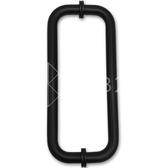 Ручка полотенцесушитель FDR-81, 19х270х1.0 мм, нержавейка/черный