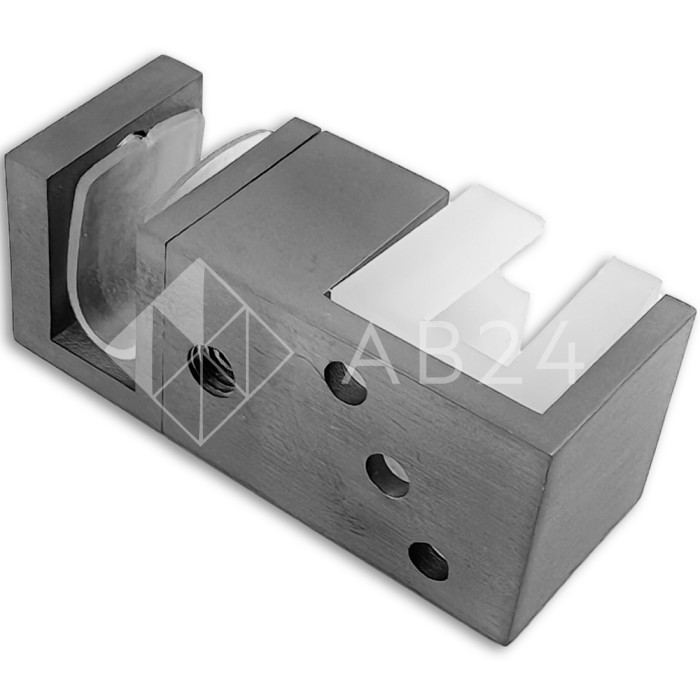 Нижняя направляющая FDS-33 двойная, нержавейка/оружейная сталь