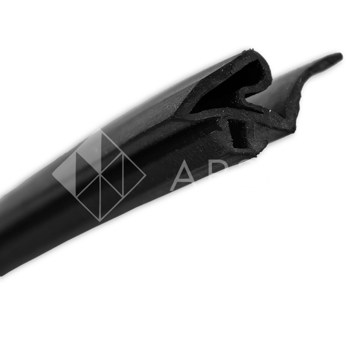 FDM-6061 BL: Уплотнитель резиновый ЧЕРНЫЙ для L и Z коробки FDM-60,61