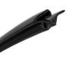FDM-6061 BL: Уплотнитель резиновый ЧЕРНЫЙ для L и Z коробки FDM-60,61