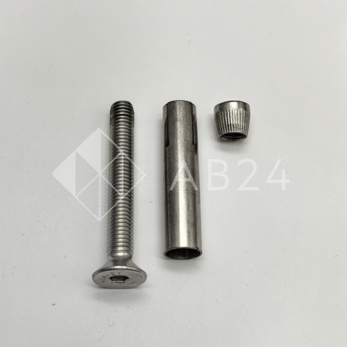 Анкер FKKA-02, М10х12х60, нержавеющая сталь