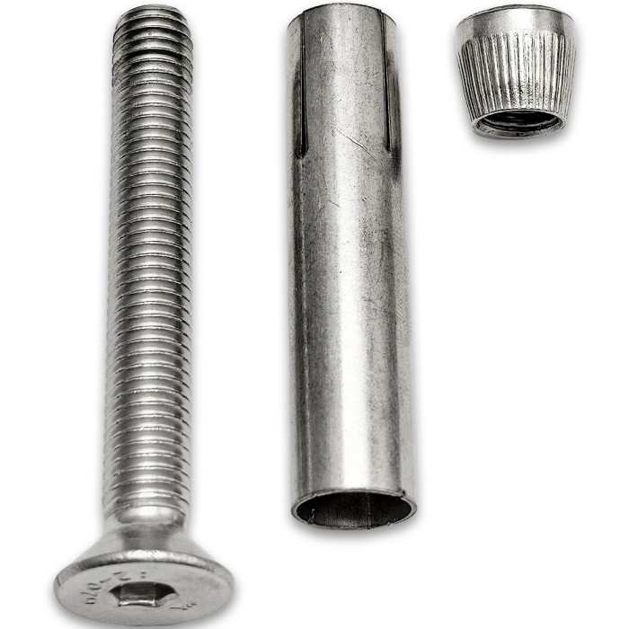 Анкер FKKA-02, М10х12х60, нержавеющая сталь