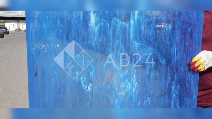 Стекло витражное AV 833-91S пол-листа (78 х 48 см)