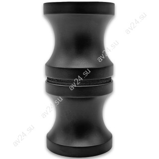 Ручка кноб FDR-40, нержавейка/черный