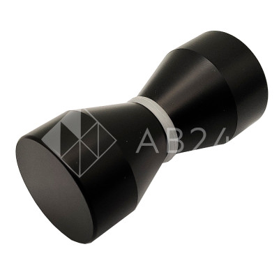 Ручка кноб FDR-45, алюминий/черный