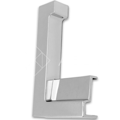 Заглушка угловая FDPA-431L Левая для порога, ПВХ/хром