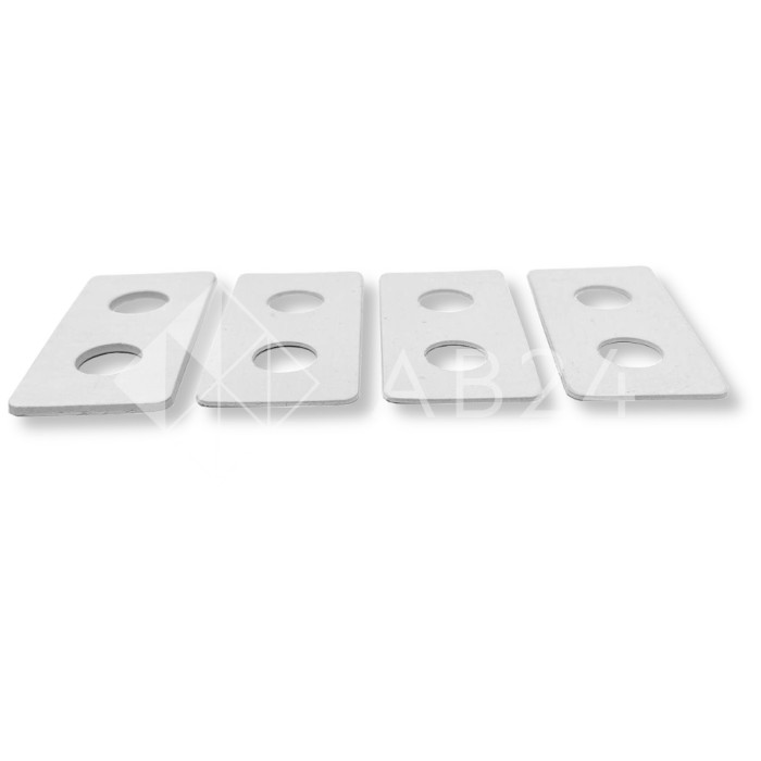 Комплект безасбестовых прокладок для петель серии Майя 4 шт, FDA-87 белый